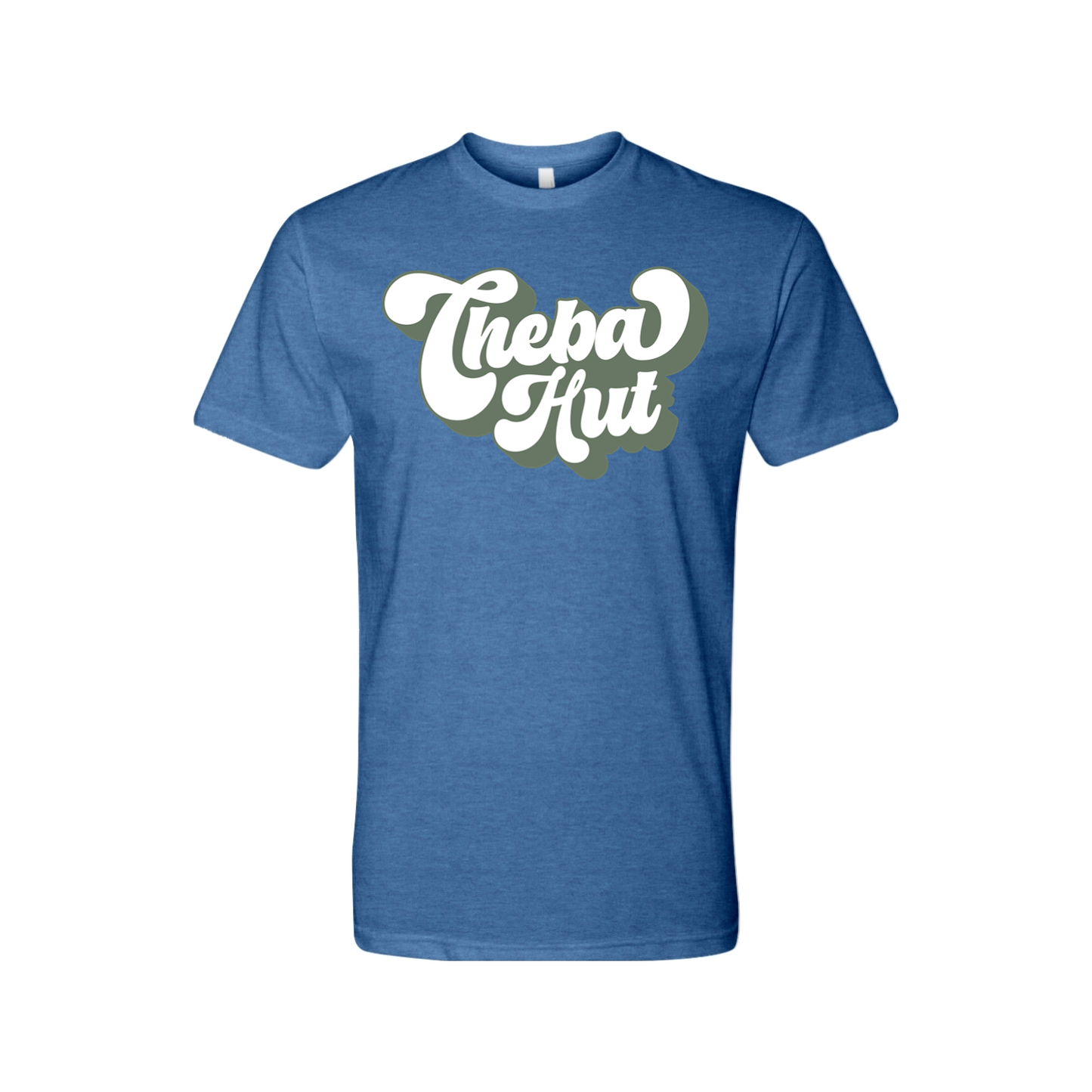 Image of Cheba Hut Tee in Heather Cool Blue