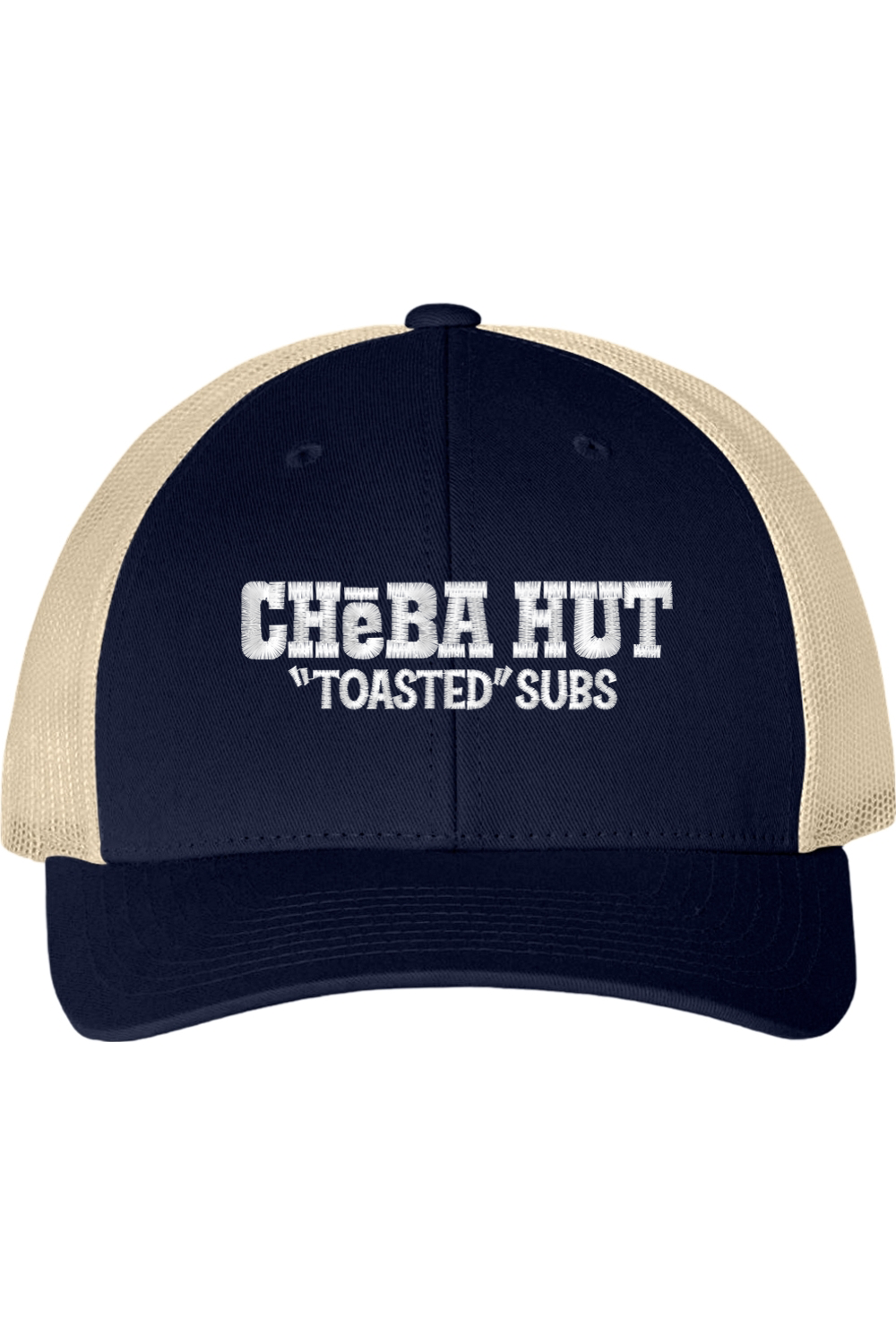Cheba Hut Toasted Trucker Hat (white)