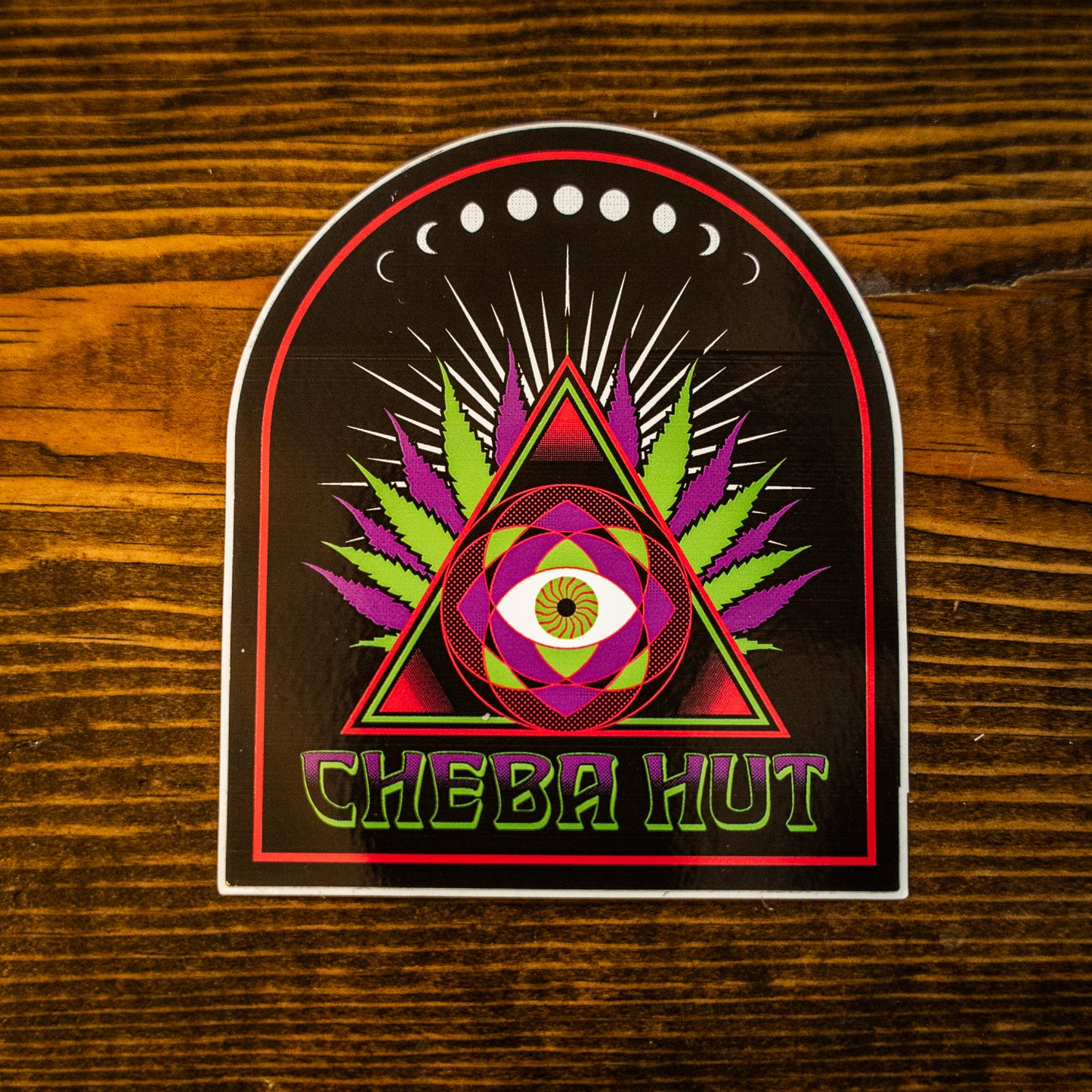 Seeing Eye Sticker