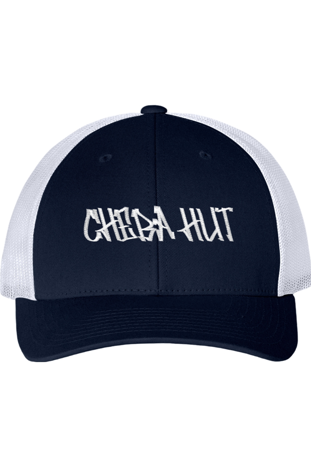 Cheba Street-style Trucker Hat (white)
