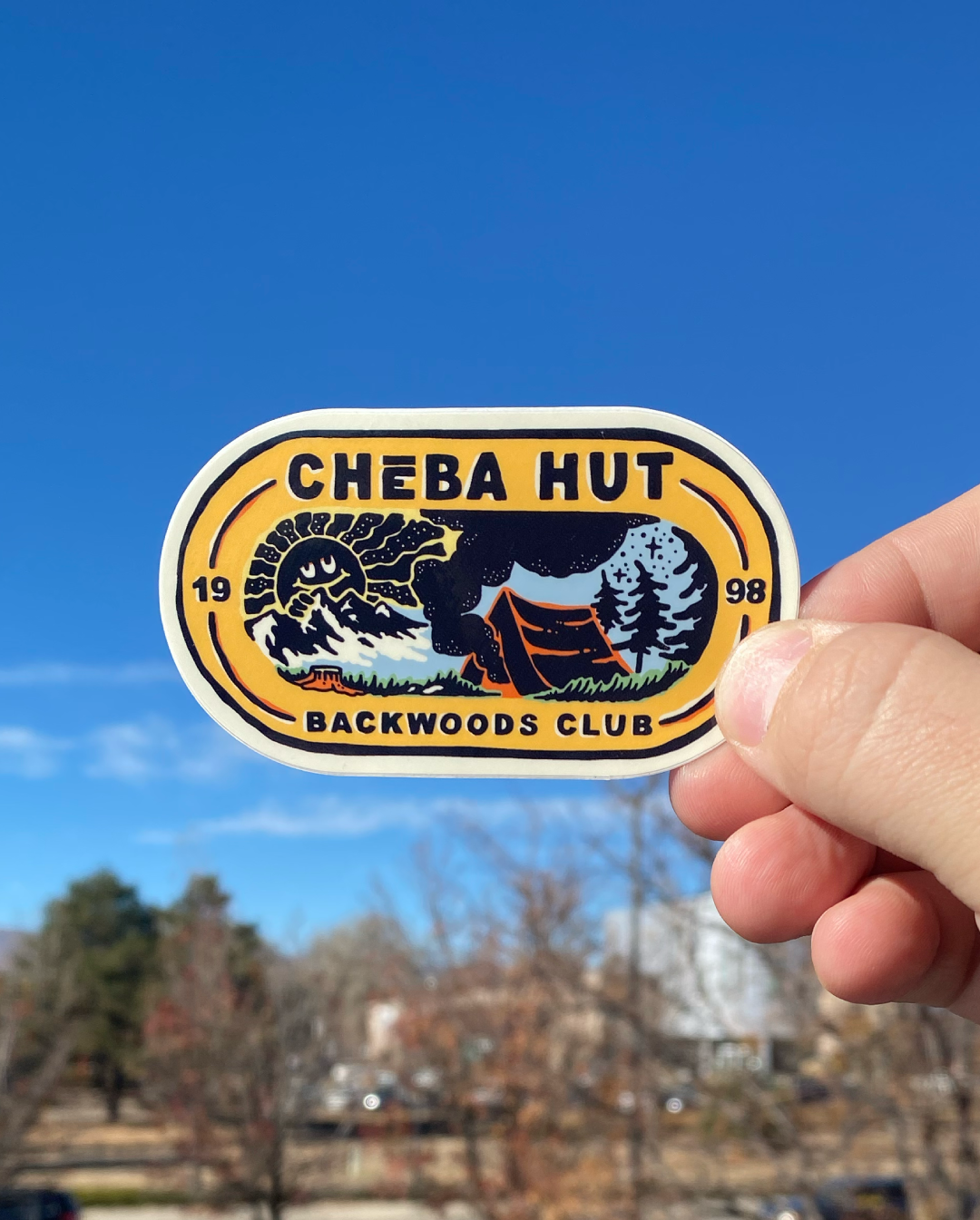 Backwoods Club Sticker