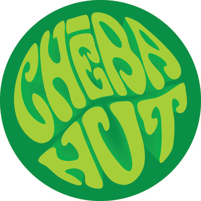 A circular green sticker or decal featuring the words 'CHEBA HOT' in a bold, stylized neon green bubbly font on a white background.