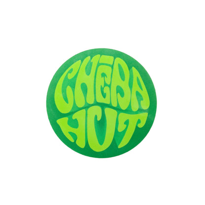 Groovy Green Cheba Hut Circular Single Sticker