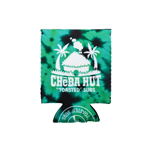 Tie Dye Can Koozie (Green)